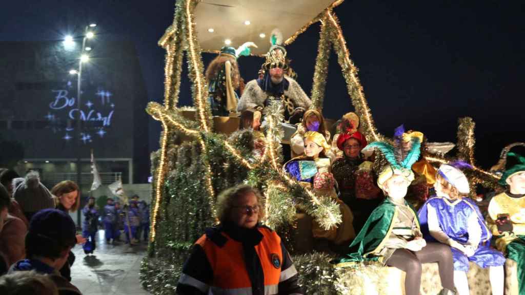 Cabalgata de Reyes en Vilagarcía de Arousa.