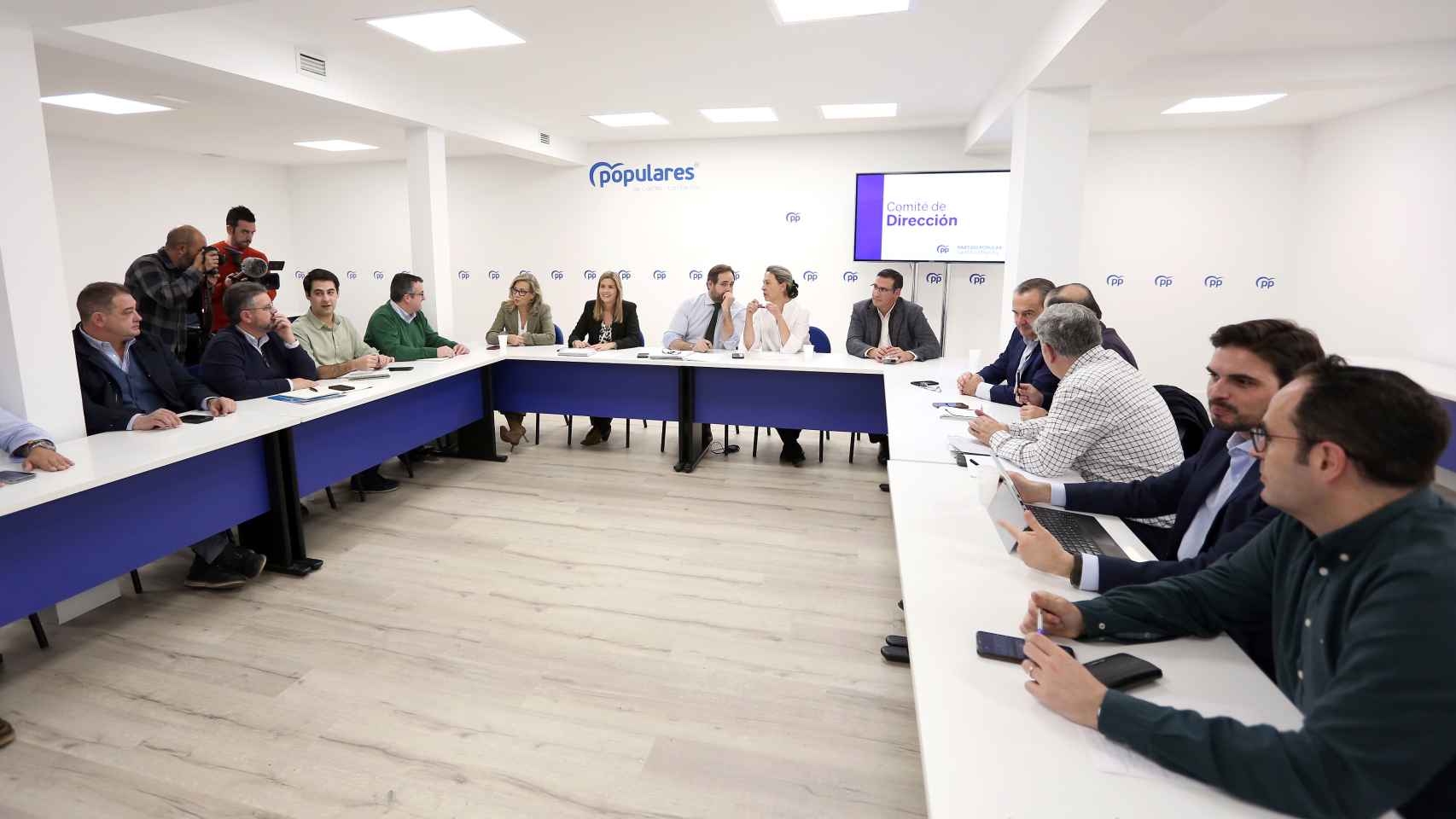 Reunión del Comité de Dirección del PP de Castilla-La Mancha.