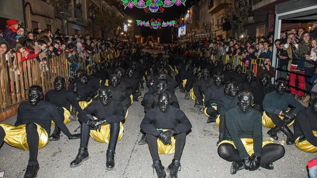 Una imagen de la cabalgata de Reyes de Ibi.