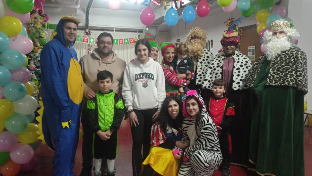 Entrega de los regalos en Valladolid