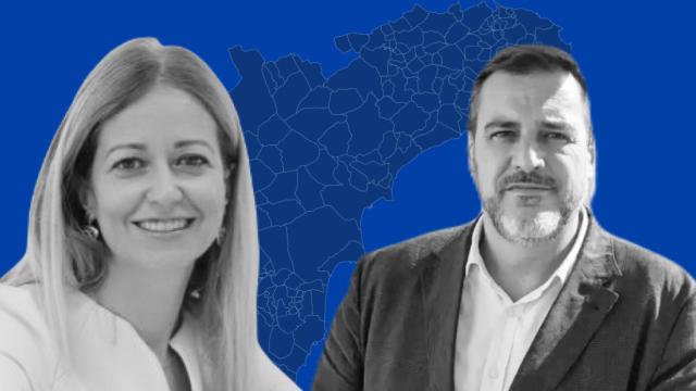 Teresa Ortiz y Juan Ignacio López-Bas, líderes de Cs Alicante.