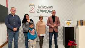 Ganadores del concurso navideño de la Diputación de Zamora.