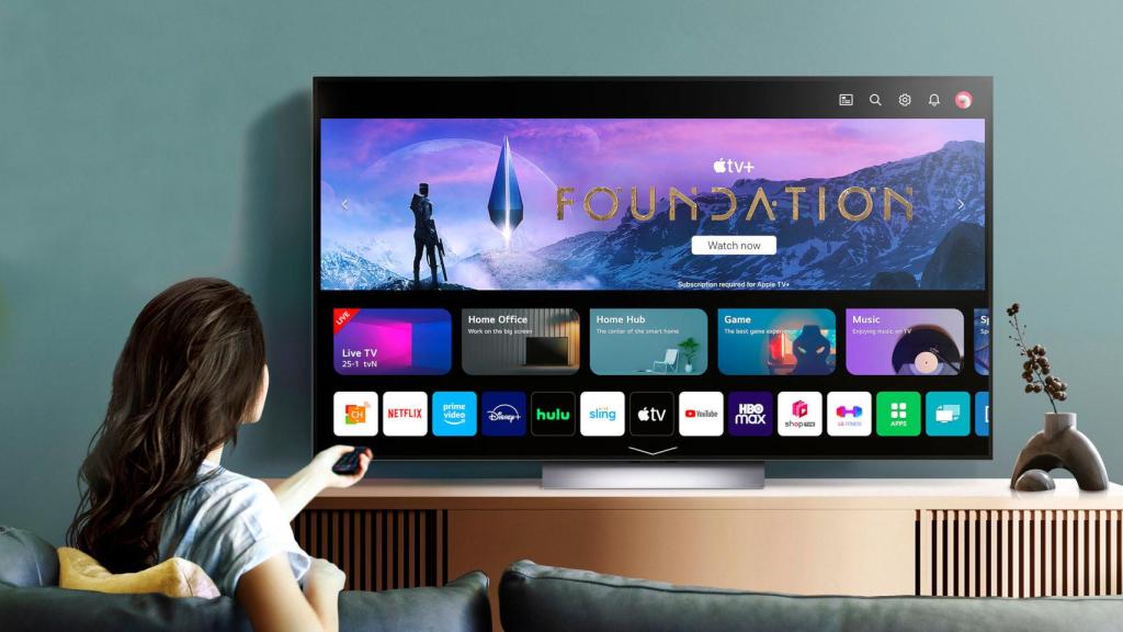 Nueva versión de webOS para televisores LG