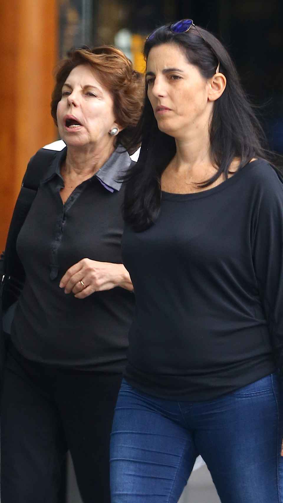 Patricia junto a su hija Morgana, en una imagen tomada en Nueva York, en septiembre de 2015.