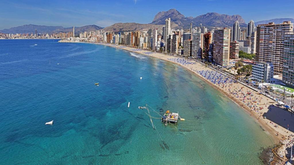 Panorámica de Benidorm.