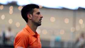 Djokovic, durante el torneo de Adelaida