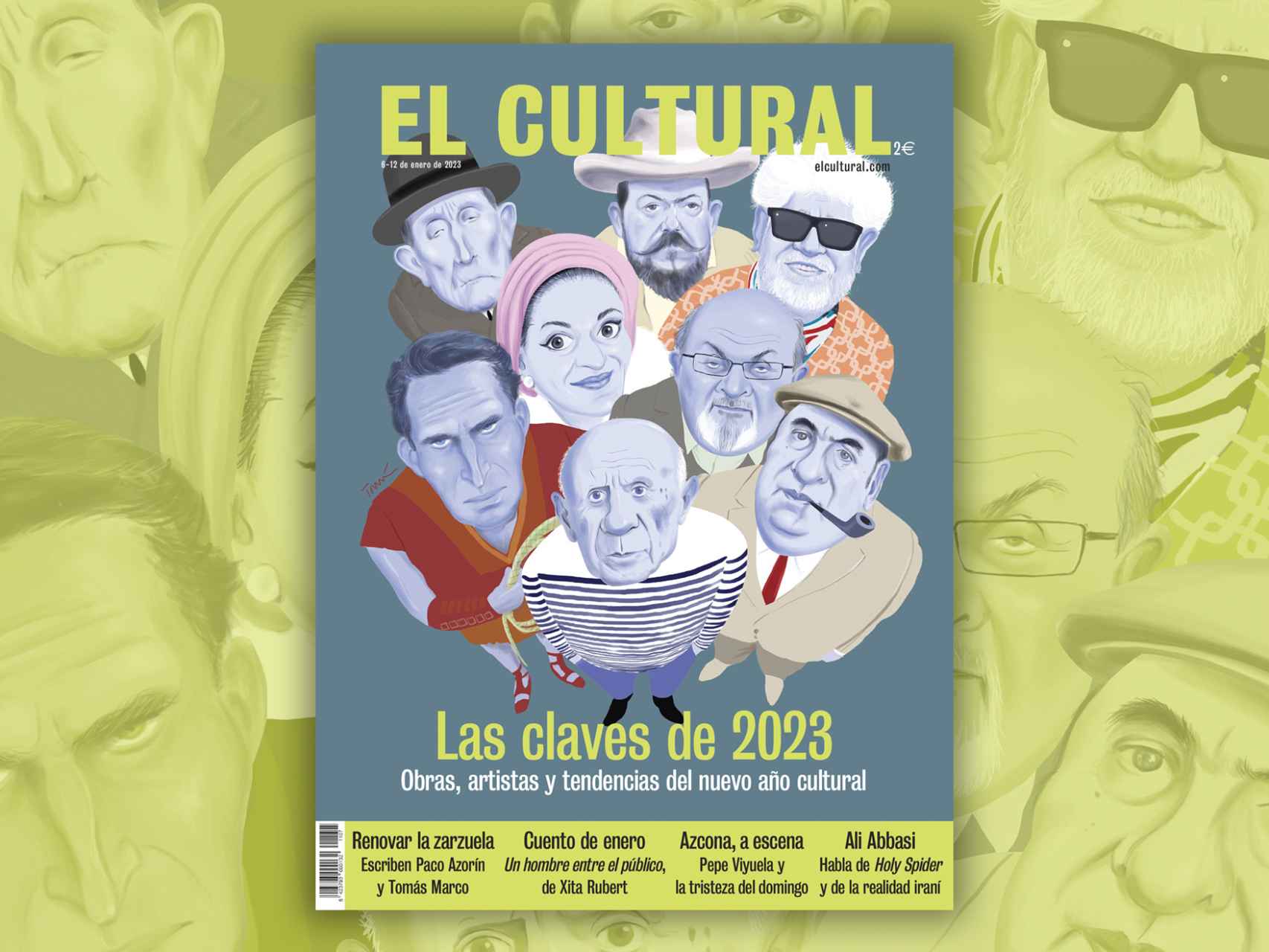 Portada de El Cultural del 6 de enero de 2022