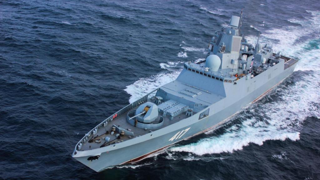 La fragata Almirante Gorshkov