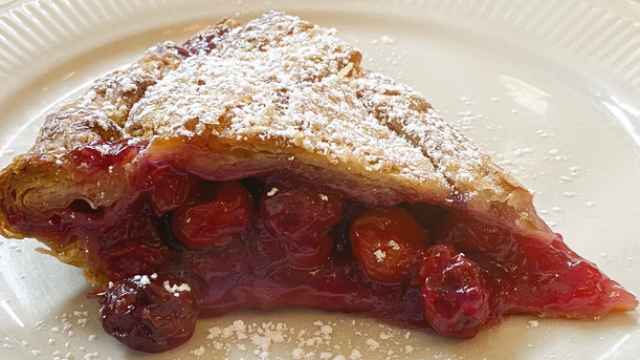 Receta de tarta de cerezas o cherry Pie.