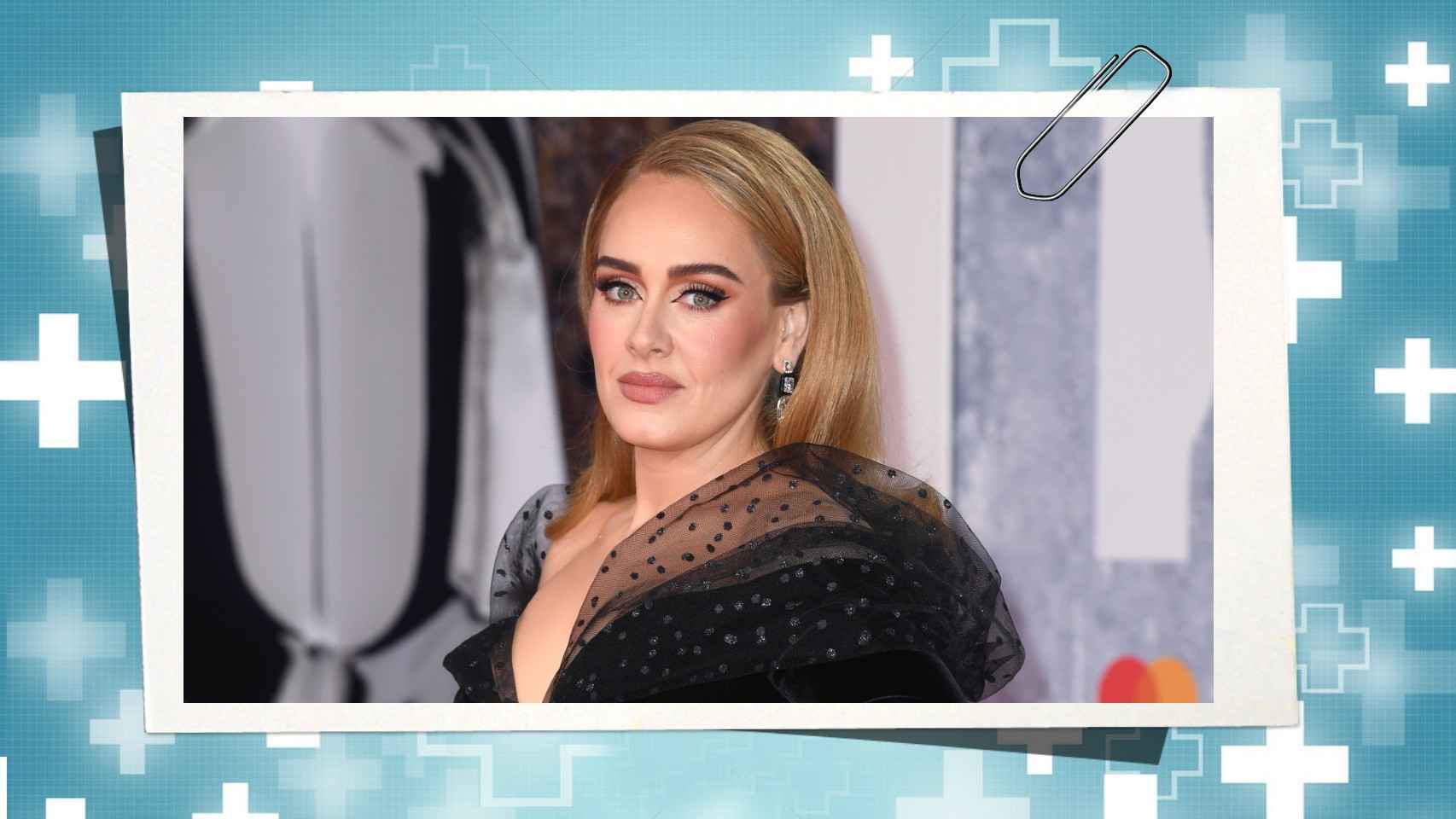 La cantante Adele en un montaje de El Español.