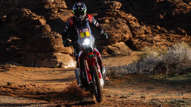 Joan Barreda durante el Rally Dakar 2023