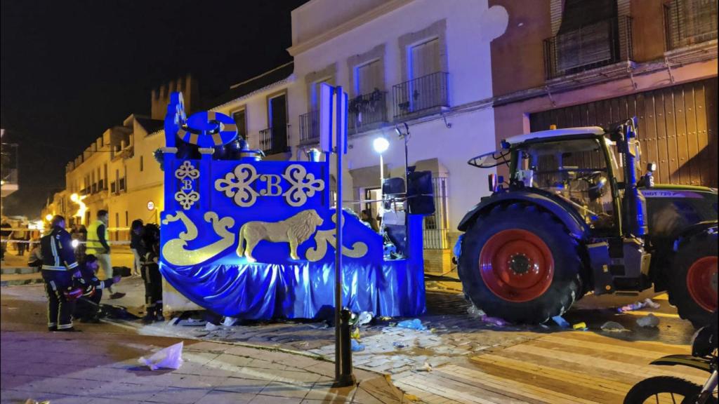 Imagen del suceso en Marchena.