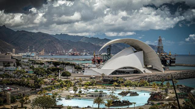 Vista de Santa Cruz de Tenerife.