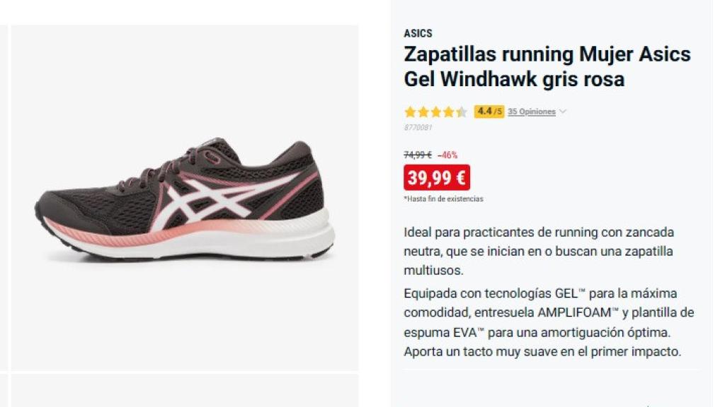 Zapatillas running.