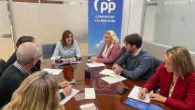 Reunión Partido Popular de la Comunidad Valenciana.