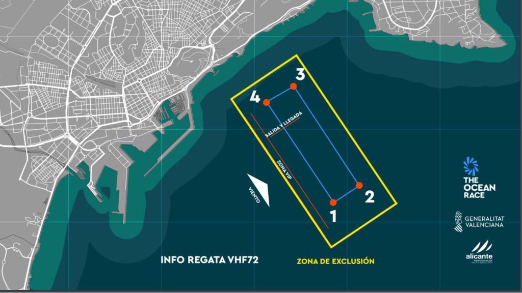 Alicante Puerto de Salida establece una Zona de Exclusión por la regata 'In-Port' The Ocean Race