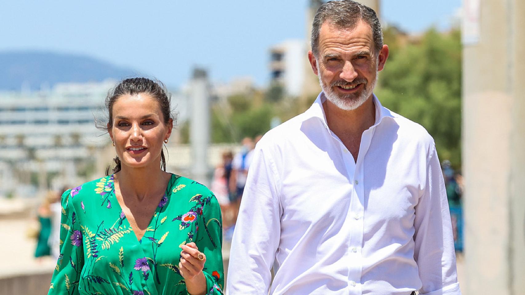 Los reyes Felipe VI y Letizia en una imagen de archivo.