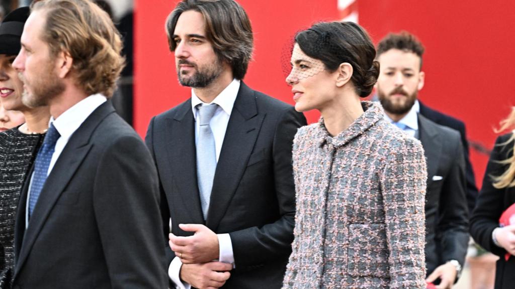 Carlota Casiraghi y Dimitri Rassam el Día Nacional de Mónaco.