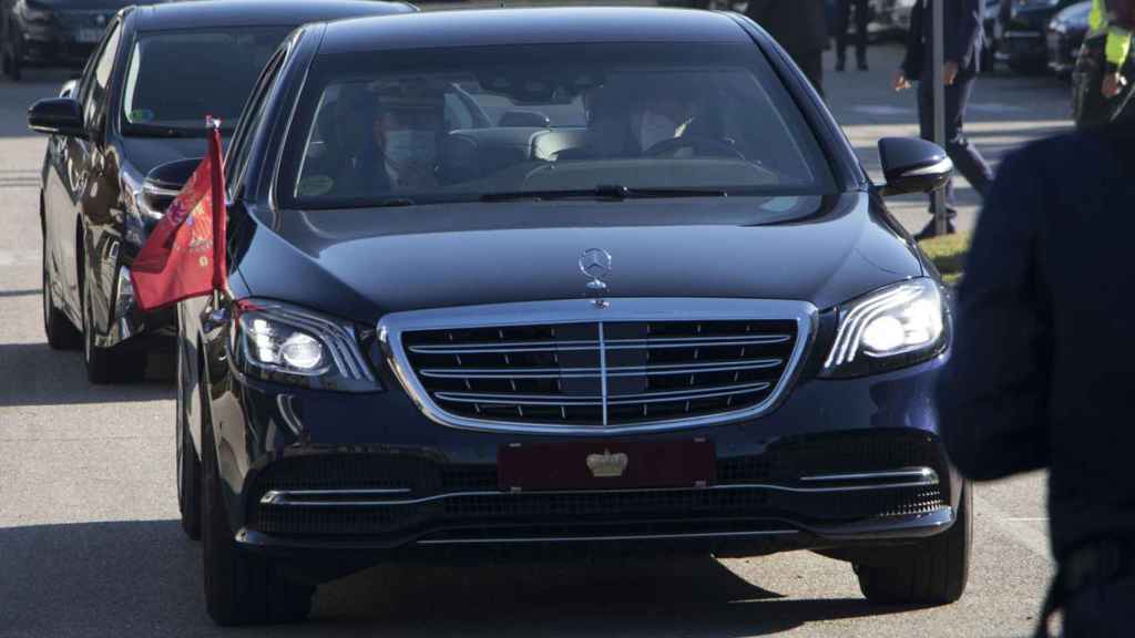 El coche oficial del rey Felipe.