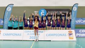 El Barcelona gana la Copa Princesa en A Coruña.