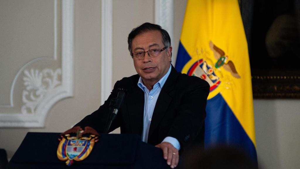 El presidente colombiano, Gustavo Petro.