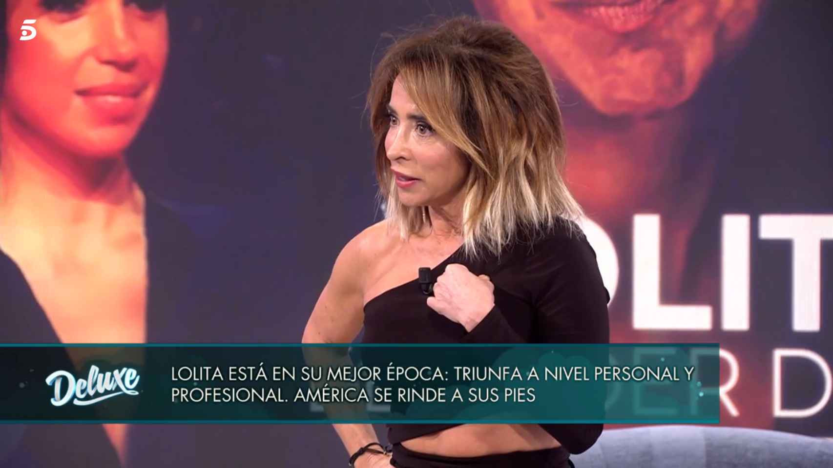 María Patiño confesó que no se encontraba bien en 'Sábado Deluxe'.