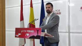 El secretario general del PSOECyL y portavoz en las Cortes, Luis Tudanca, analiza la situación de la Comunidad