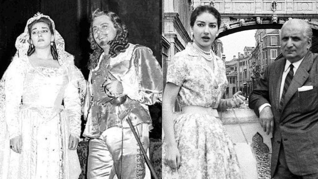 La soprano Maria Callas con una década de diferencia.L0g1c4p3/Vanilafeel