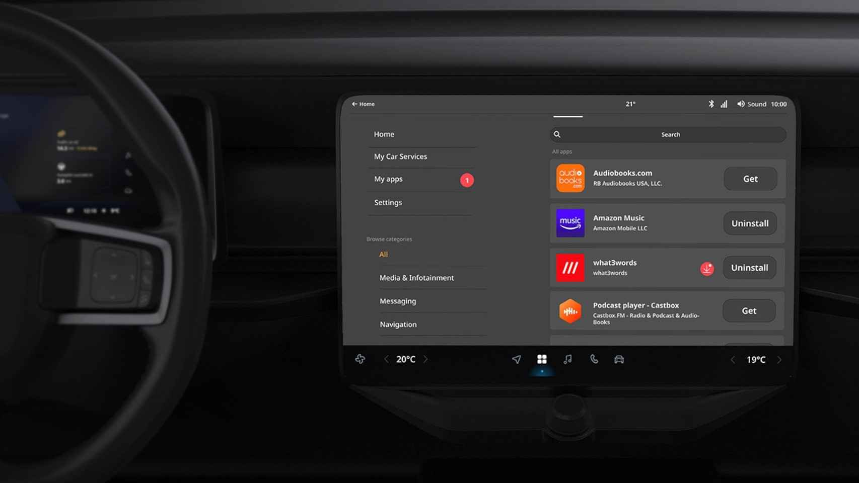 Faurecia Aptoide será la tienda de apps de los BMW con Android