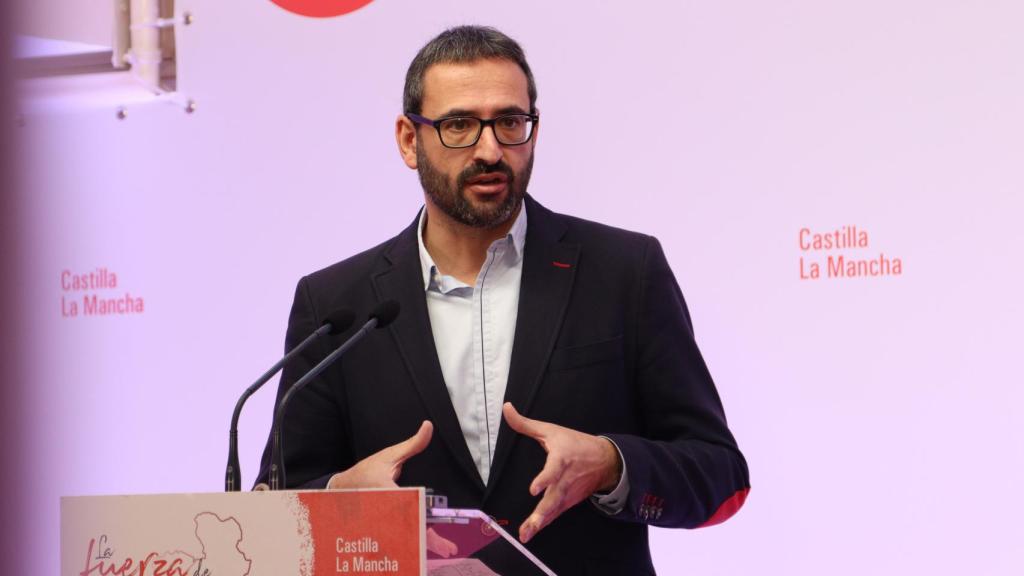 Sergio Gutiérrez, secretario de Organización del PSOE de Castilla-La Mancha.