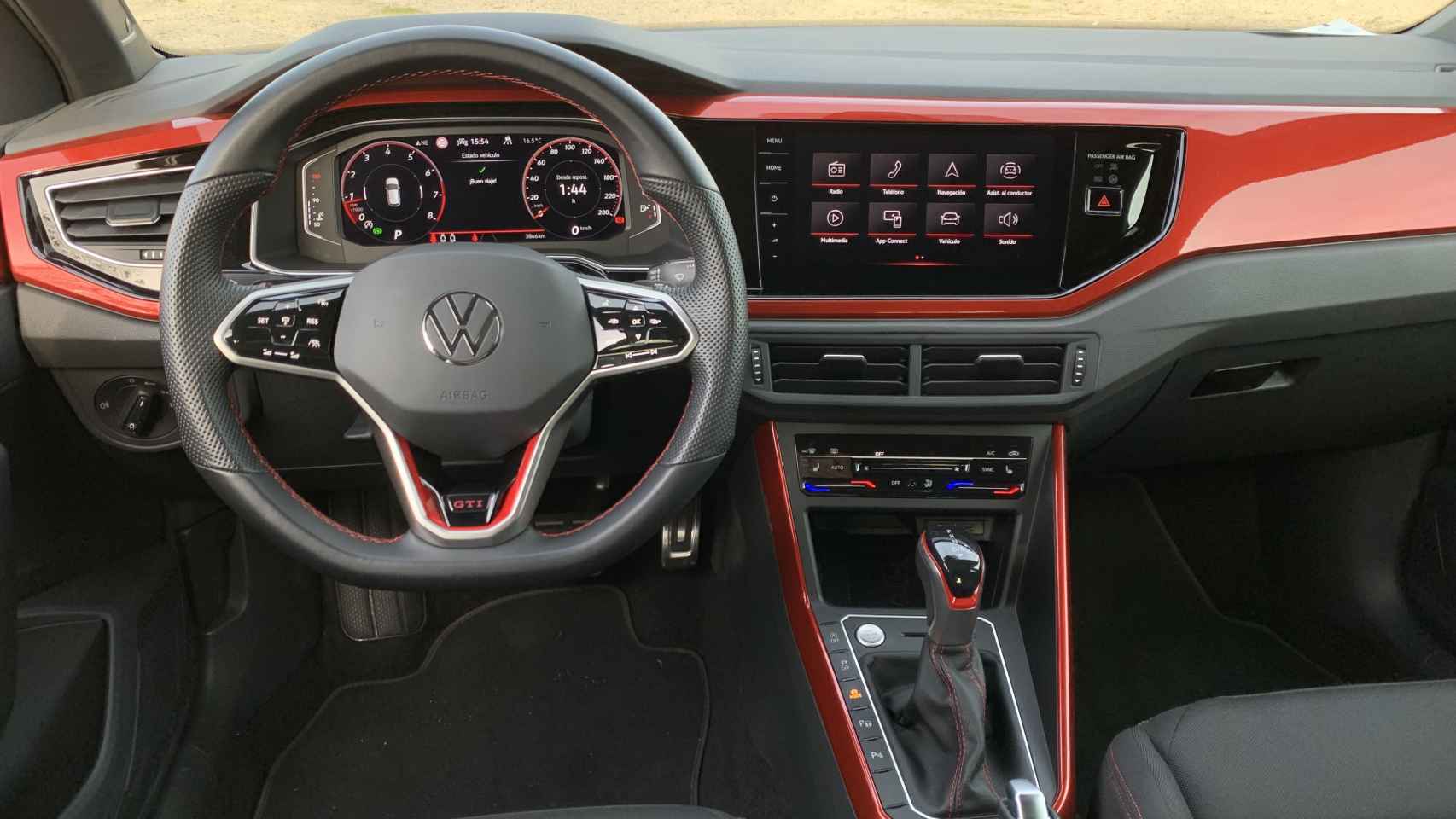El Volkswagen Polo cuenta con una pantalla multimedia de 9,2 pulgadas.
