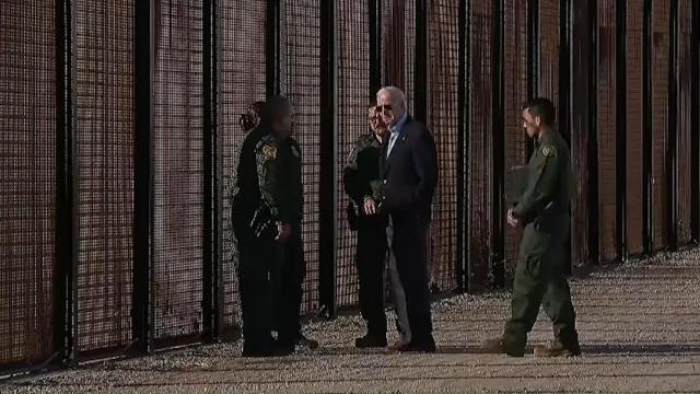 Biden visita la frontera con México