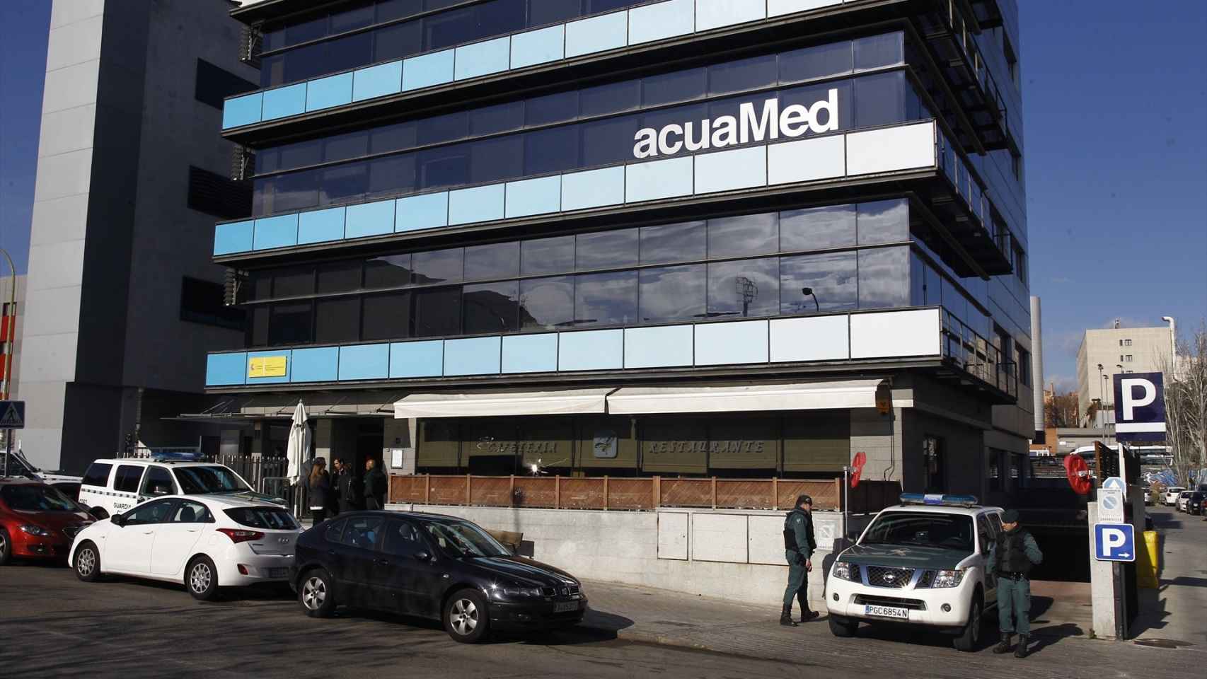 Sede de la empresa pública Acuamed, situada en Madrid.