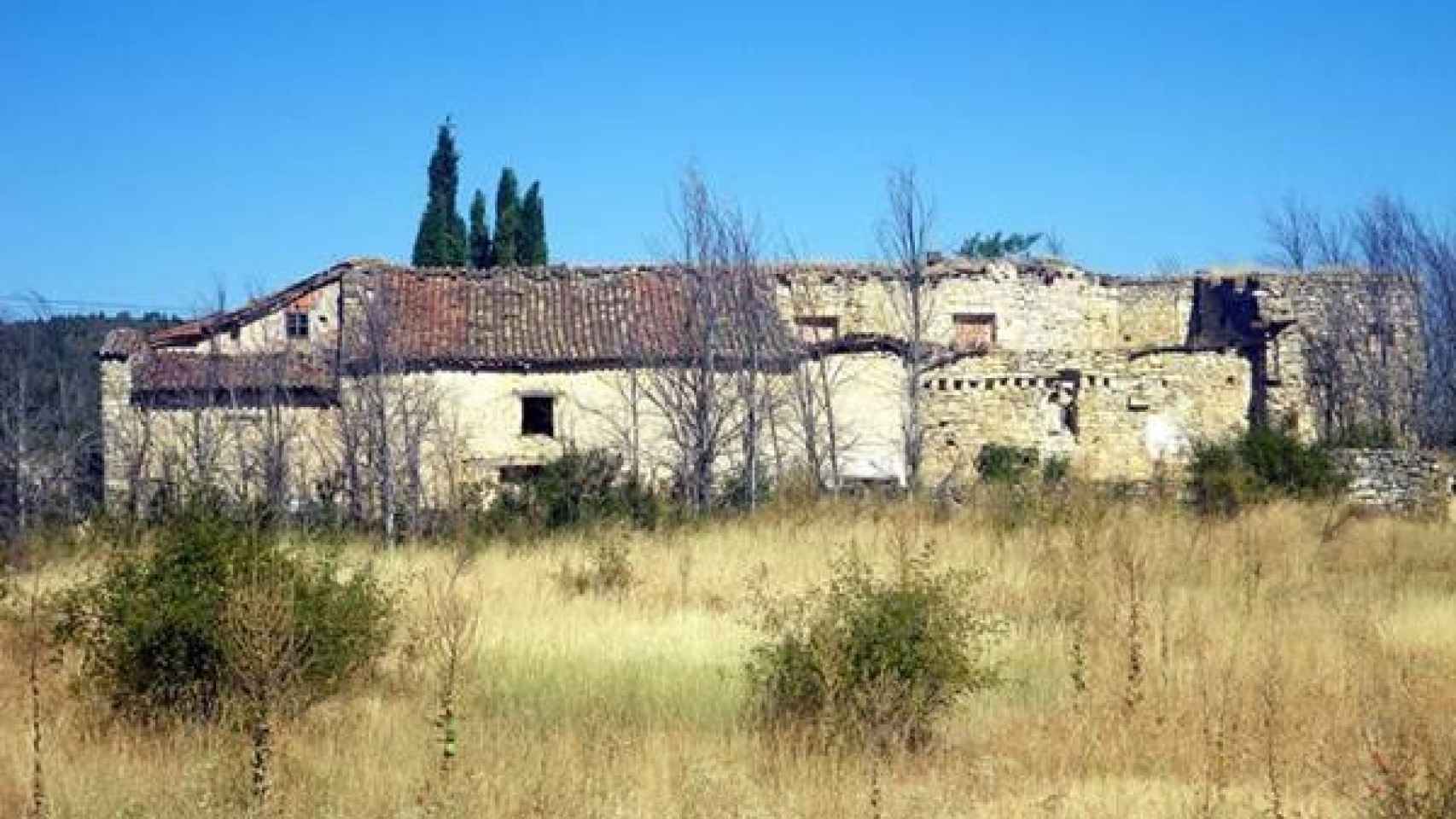 Estado actual del convento de Tamajón.