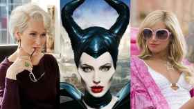 Miranda Priestly (Meryl Streep), Maléfica (Angelina Jolie) y Sharpay Evans (Ashley Tisdale).