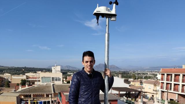 Pedro José Gómez Cascales, autor del Proyecto MeteOrihuela.