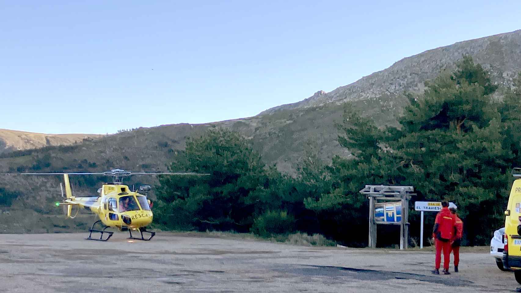 Operativo de búsqueda del montañero desaparecido en Béjar
