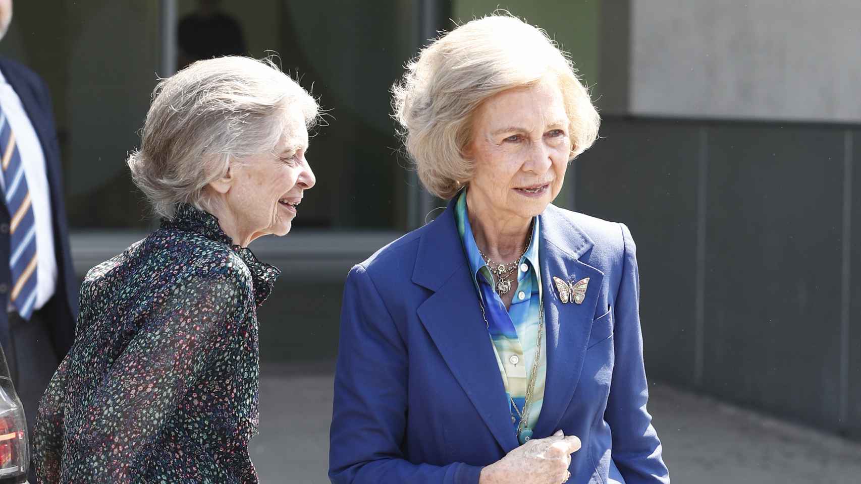 La reina Sofía y la princesa Irene de Grecia en una fotografía tomada en agosto de 2019.