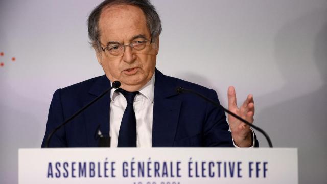 Noel Le Graet, presidente de la Federación Francesa de Fútbol
