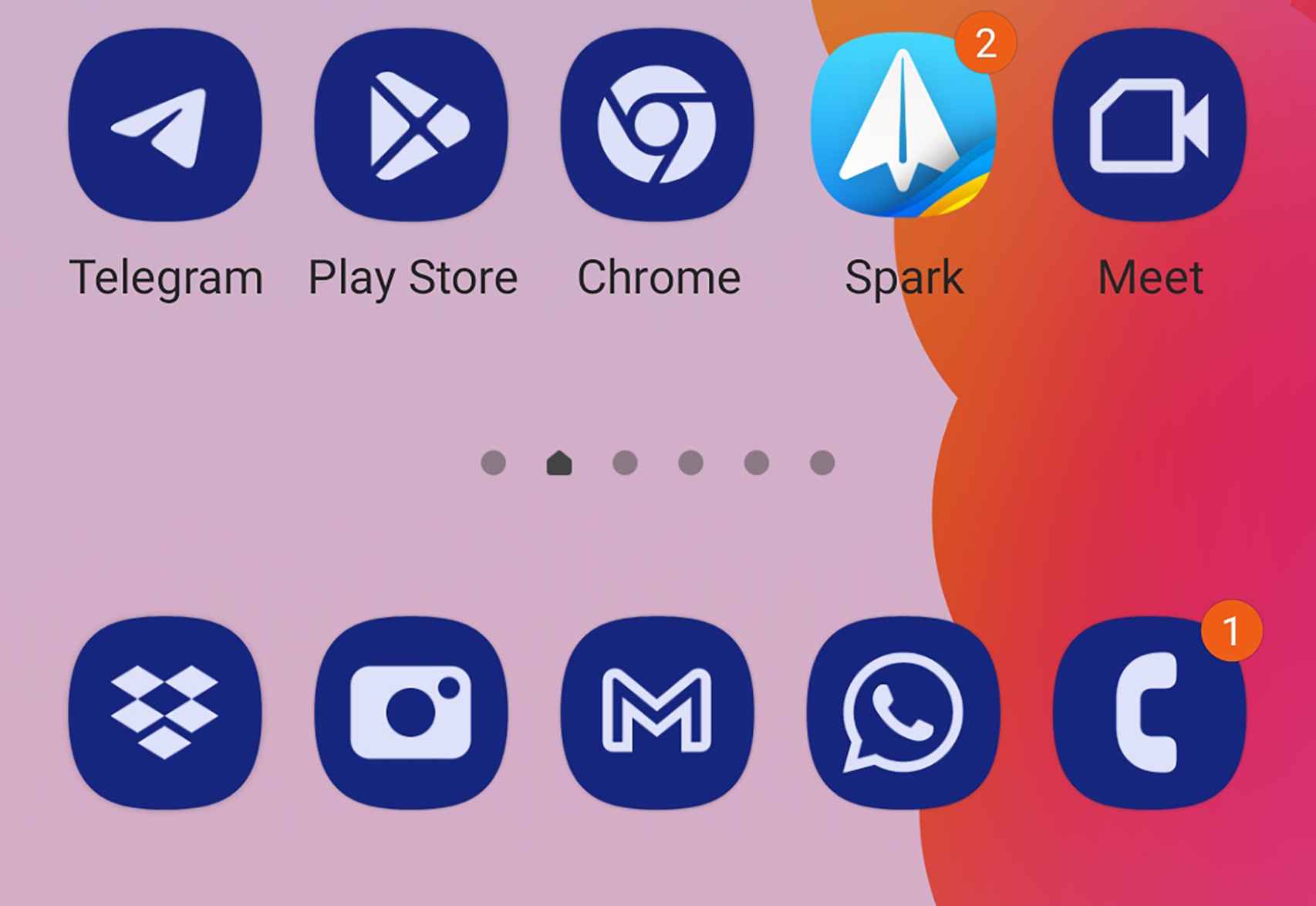Un icono rebelde en Android 13 con One UI 5
