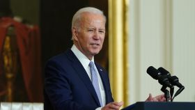 Joe Biden durante una ceremonia en la Casa Blanca celebrada el pasado 6 de enero.