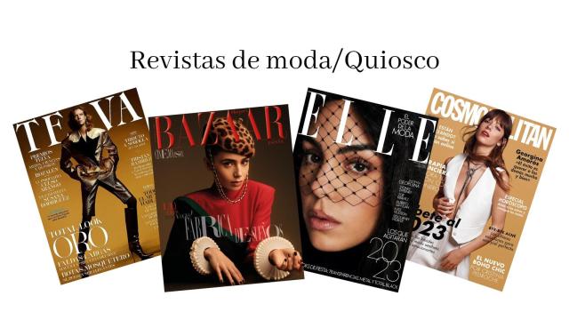 Portadas de las revistas de moda en enero de 2023.