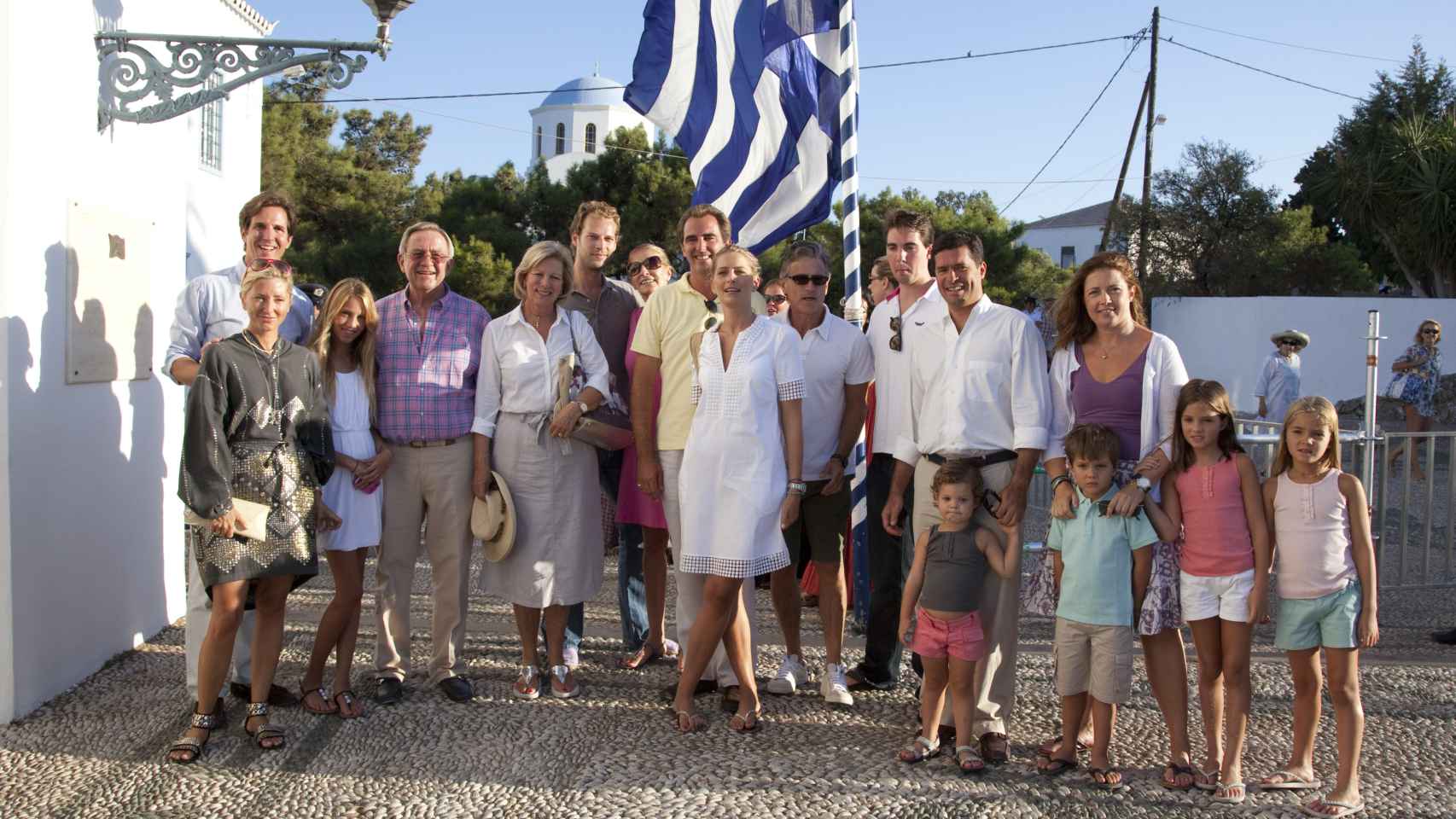 La Familia Real griega al completo.