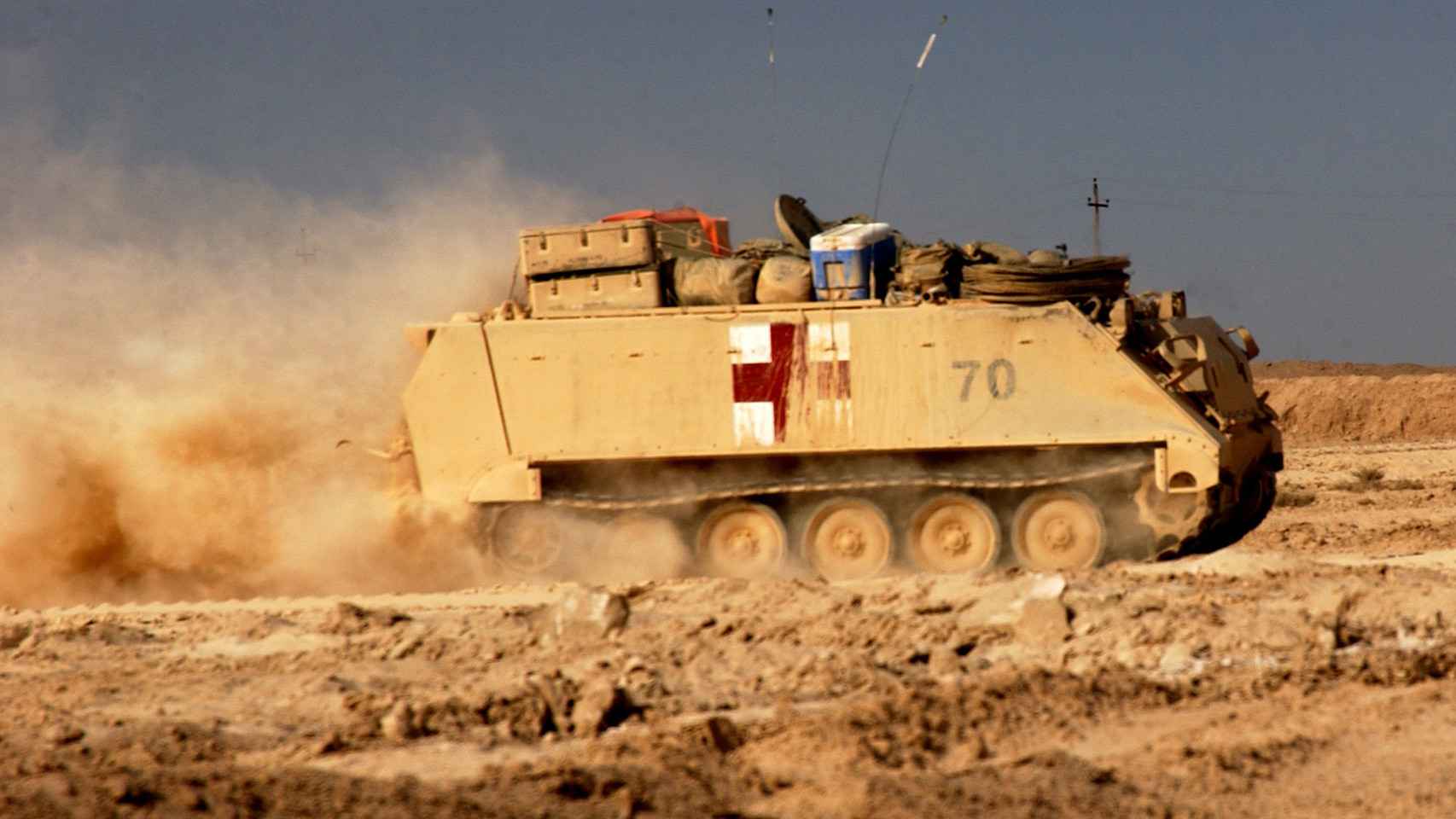 M113A4 en plena batalla.