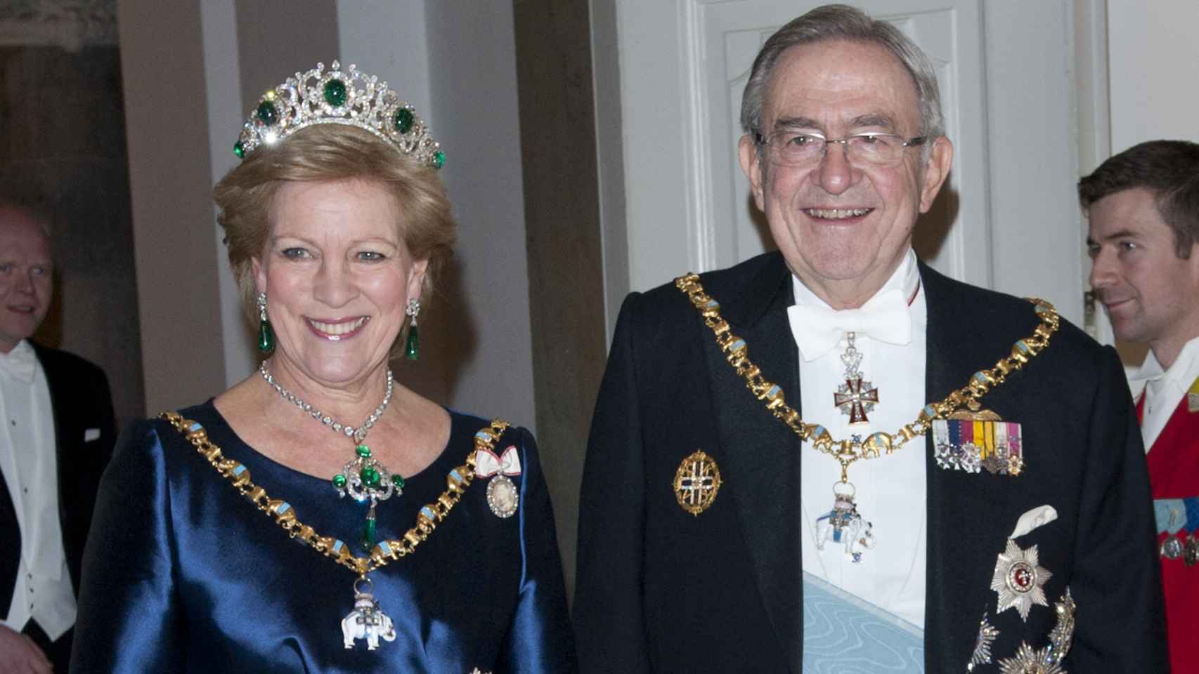 La reina y su marido, en una imagen de archivo.