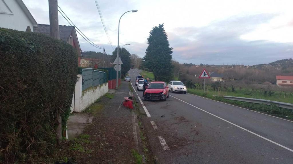 Accidente ocurrido en la tarde del martes.