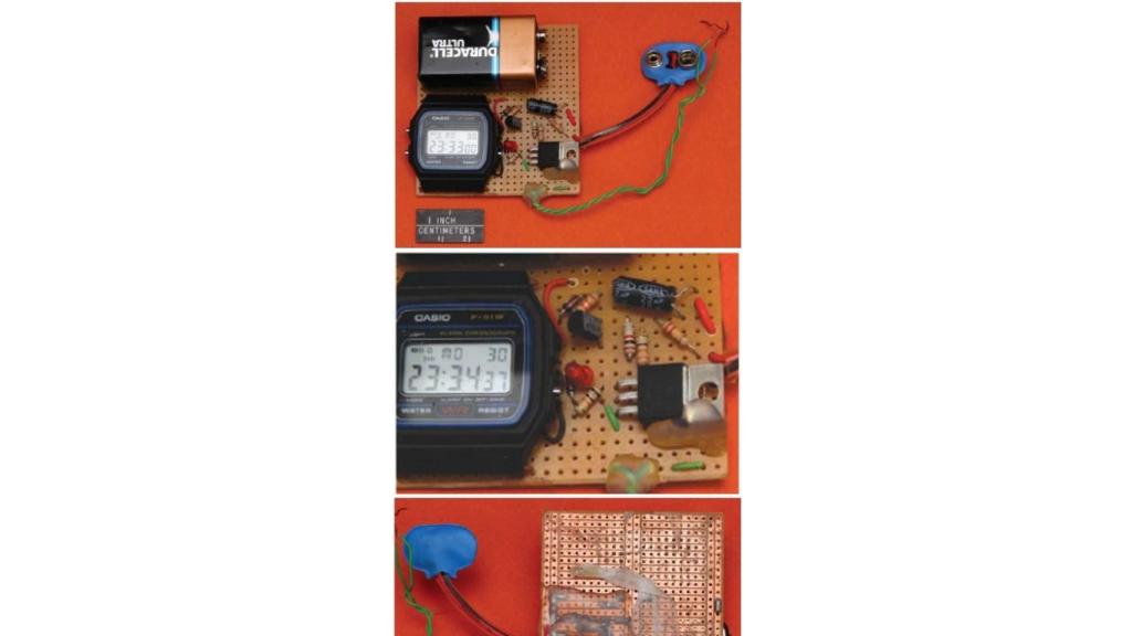 Casio F-91W siendo usado como temporizador en una bomba.