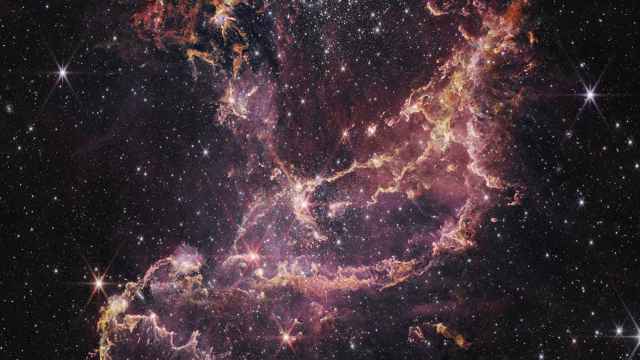 NGC 346, captado por el Webb.