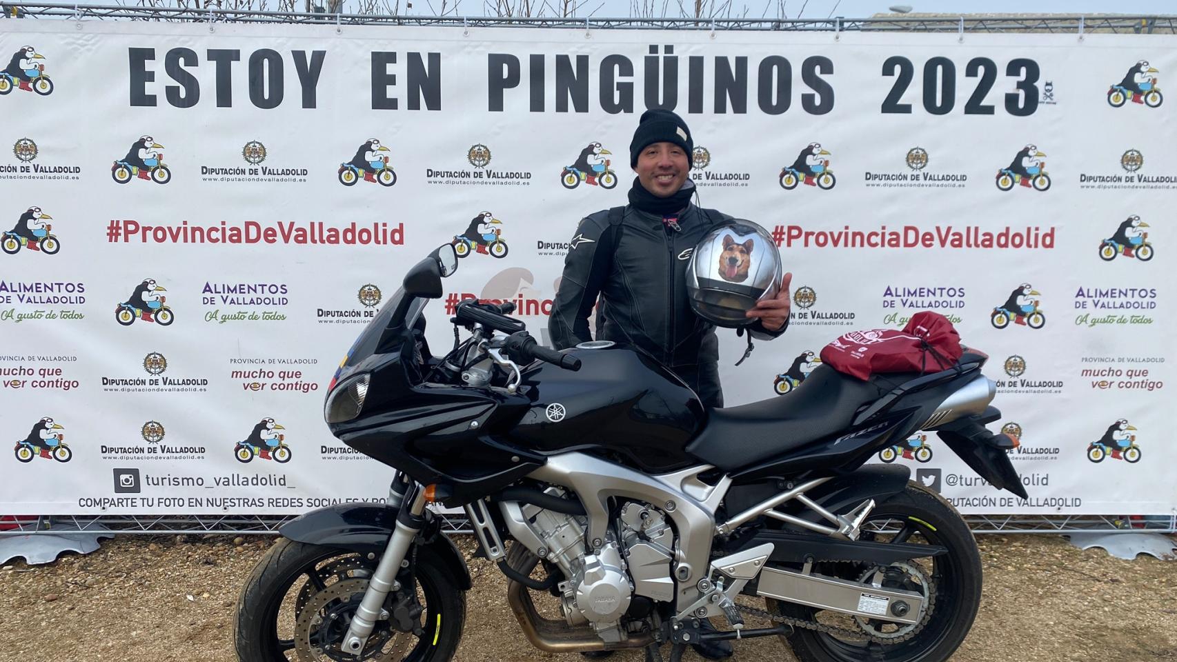 Jesús Salcedo, un motorista venezolano