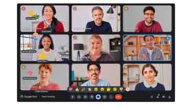 Google Meet se actualiza para que uses emojis en las videollamadas grupales